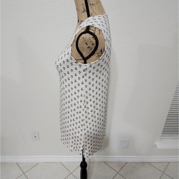J. JILL super soft black and white tunic tank size XS - Picture 3 of 6